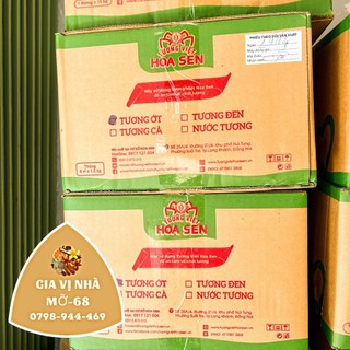 Thùng tương cà gói hiệu Hoa Sen- thùng 1000 gói