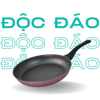 Chảo chống dính vân đá ECORAMIC size 26 cm