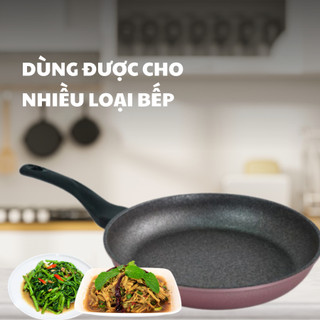 Chảo chống dính vân đá ECORAMIC size 26 cm