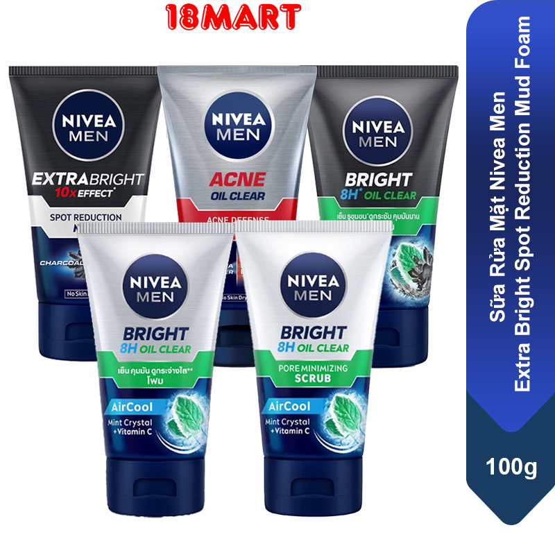 Sữa Rửa Mặt NIVEA Men Tuýp (100g)