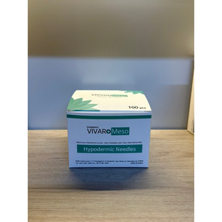100 kim tiêm meso 34G 4mm Vivaro nhập khẩu Hàn Quốc tiêm căng bóng cá hồi dưỡng chất,tiêm trẻ hóa PRP vitamine collagen