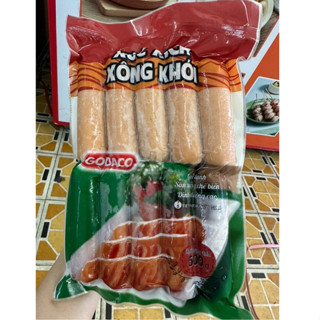 XÚC XÍCH SIÊU BÌNH DÂN GIÁ RẺ 500G/10CÂY (HÀNG BẢO QUẢN ĐÔNG)