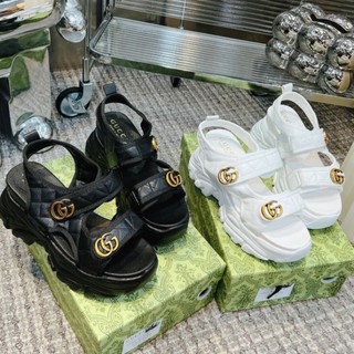 Zv sandal xuồng g.c 9p quai dán da mềm êm fullbox bill túi cao cấp