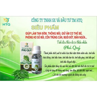 Tinh dầu Trầu Không Phú Quý