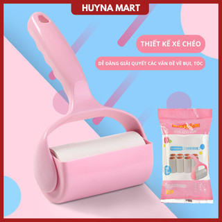 Con lăn bụi quần áo, ga giường, sofa, có tay cầm, bám dính cao, dễ dàng thay thế lõi NC30