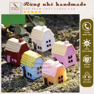 Tiểu cảnh, nhà mái ngói mini❤️, terrarium, tiểu cảnh mini, trang trí tiểu cảnh, mô hình tiểu cảnh, làm handmade, decor