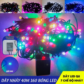 Đèn nháy Led  KIM CƯƠNG DÂY ĐÈN NHÁY DÀI 40M CÔNG NGHỆ LED ( SIÊU GIÁ RẺ ) ...