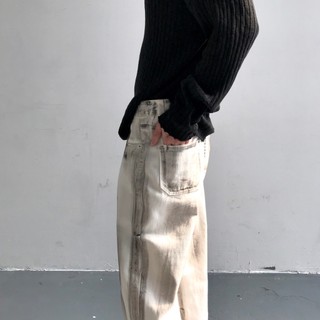 Mind dirty snap jeans | dsoutfit - quần jeans bẩn