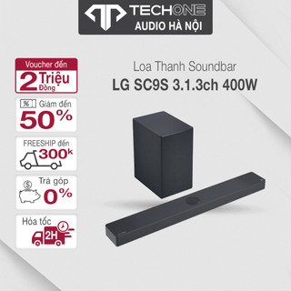 Loa thanh soundbar lg sc9s 400w 3.1.3ch hàng chính hãng bảo hành 12 tháng