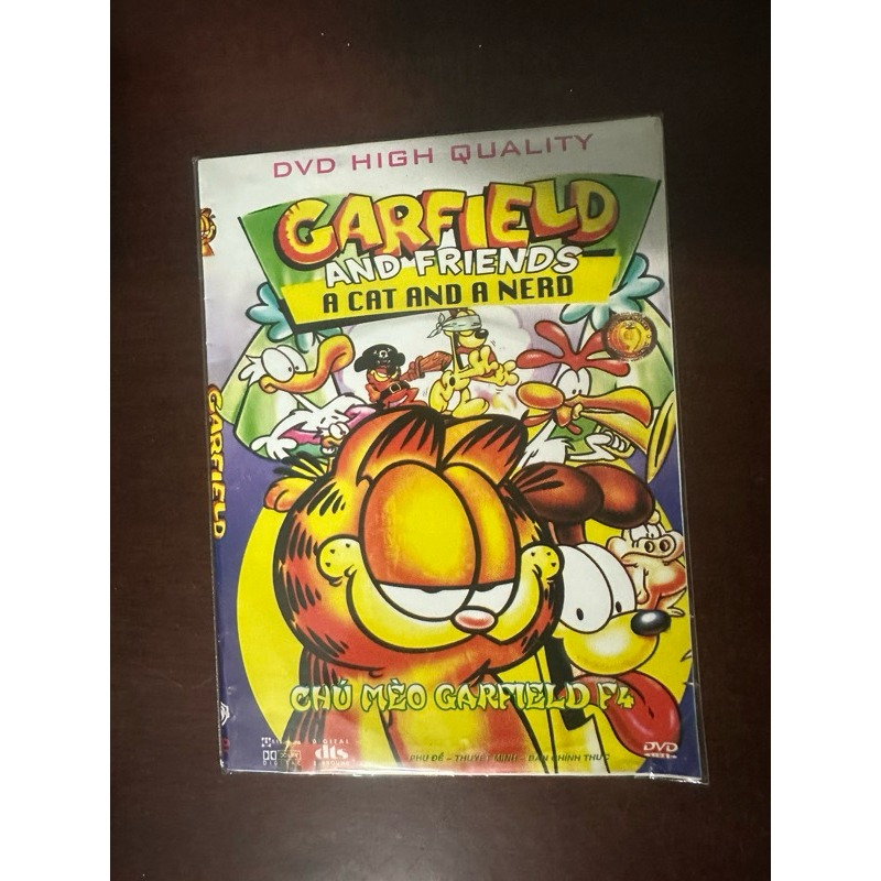 Dvd Phim Hoạt Hình Chú Mèo GARFIELD