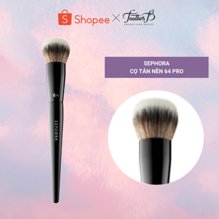 Feather b - cọ tán nền sephora 64 pro - cọ trang điểm - cọ đánh nền che phủ cao