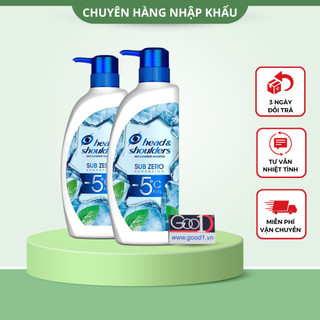 Dầu gội đầu head and shoulder Thái Lan sạch gàu sảng khoái mát lạnh mùa hè