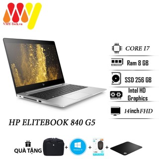 Laptop hp zbook 840 g5 zin tiêu chuẩn mỹ, màn hình 14inch full hd, core i5, bộ nhớ 8gb, ổ cứng 256gb, laptop giá rẻ lướt