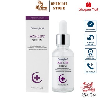 Tinh chất kiểm soát dầu nhờn, thu nhỏ lỗ chân lông và giảm mụn karmel pharmaform aze – lift serum 30ml