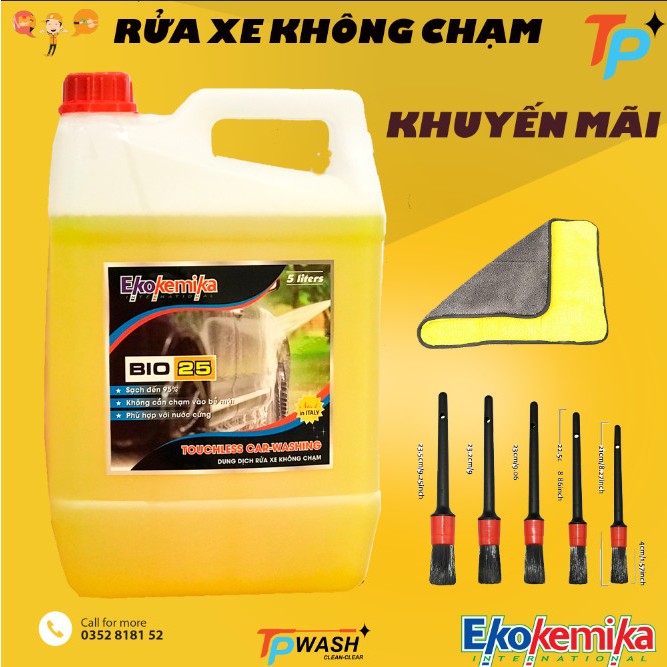 Nước rửa xe không chạm BIO25 5L