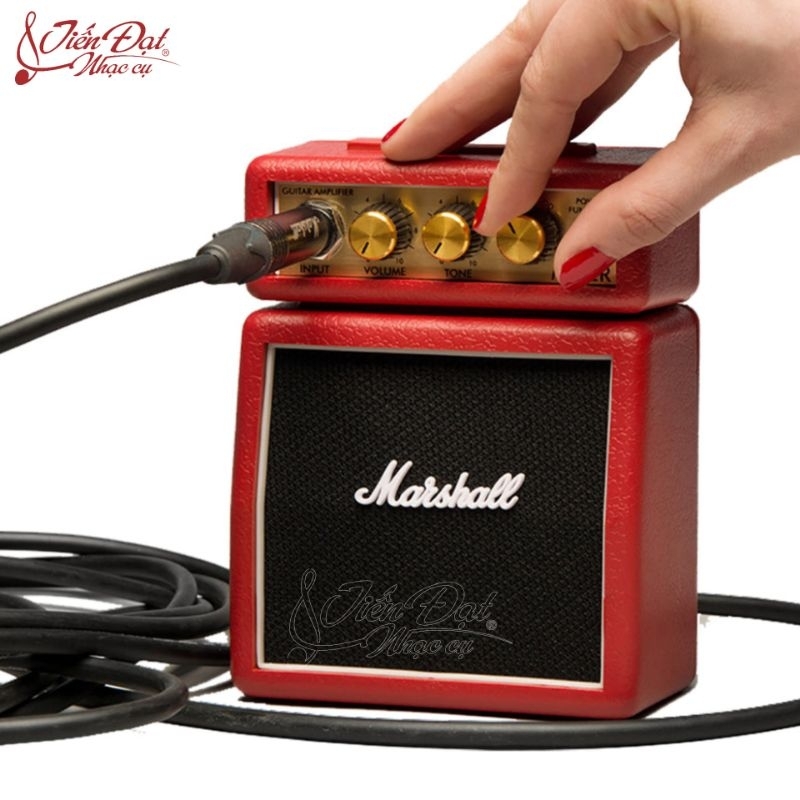 Ampli Đàn Guitar Mini Marshall MS-2R Micro Classic, Kèm Pin 9V