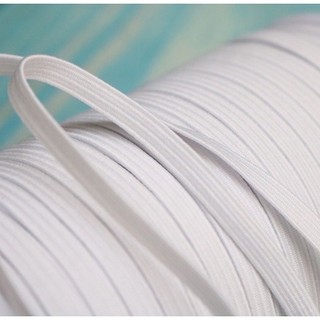 Chun quần áo trắng cuộn 10m bản 1cm đẹp