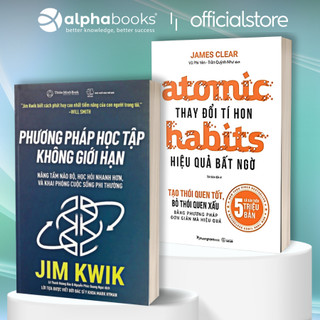 Sách - Lẻ/Combo Phát Triển Bản Thân: Phương Pháp Học Tập Không Giới Hạn (TM) + Thay Đổi Tí Hon Hiệu Quả Bất Ngờ (PN)