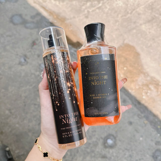 Combo body mist + sữa tắm siêu thơm - Bath and body works - Chai to