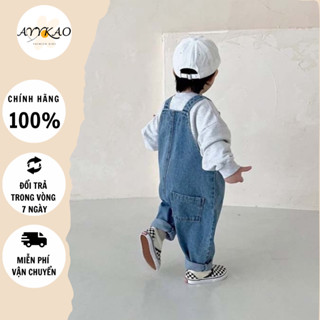  Yếm Jean Liền Quần Cho Bé Trai Và Bé Gái Từ 6kg Đến 30kg Y6 - Ayykao 