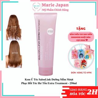 Kem ủ tóc salonlink dưỡng mềm mượt phục hồi tóc hư tổn extra treatment - 250ml