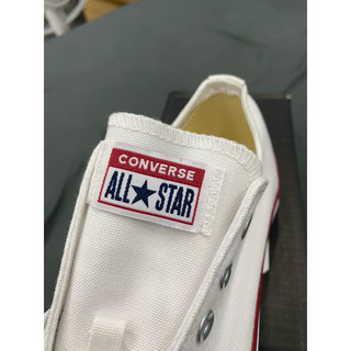 [Real] Converse Classic Trắng Cổ Thấp / White Low giá rẻ
