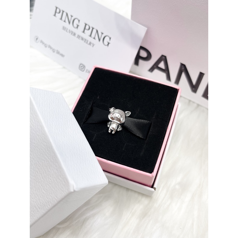 [CHARM BẠC 925 CAO CẤP] Charm Heo Fly