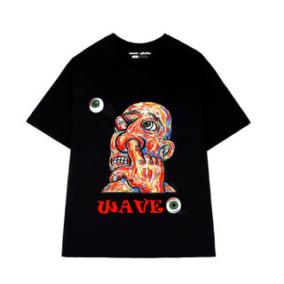 Áo thun Oversize WAVEBO Basic Tee phông nam nữ tay lỡ 250gsm [BRN 51]