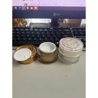 Hủ đựng kem face 15g(hủ hoa Hồng)