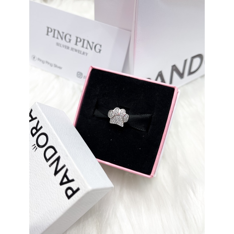 [Charm Bạc 925 Cao Cấp ] Charm Chân Cún