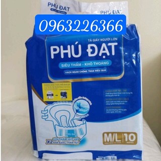 Tã bỉm dán người già phú đạt 10miếng