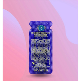 Vỉ Tinh Chất Tái Tạo Da Daily - Midnight Recovery Concentrate