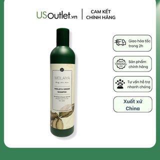 Set Dầu Gội Xả Weilaiya Ginger
