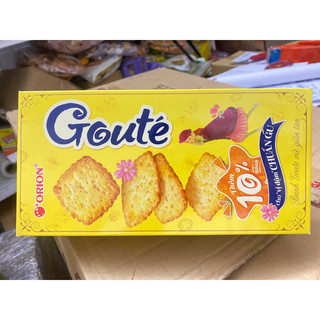 Bánh Goute Mè Giòn Tan Hộp Bé 144g (4 gói x36g)