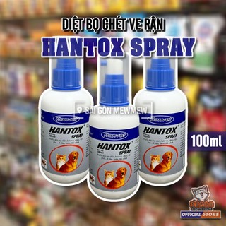 Xịt bọ chét ve thú cưng HANTOX SPRAY