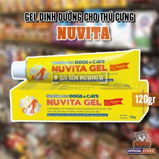 Gel dinh dưỡng NUVITA cho chó mèo