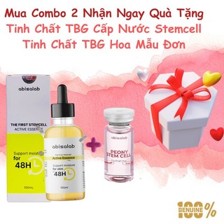 Combo 2sp tinh chất tbg tăng cường cân bằng nước stemcell+tbg hoa mẫu đơn