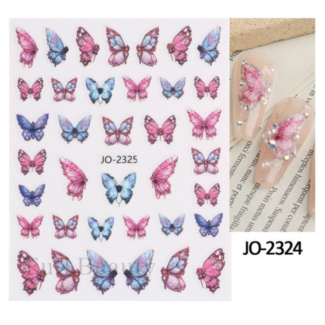 sticker nail trang trí móng mã mới a
