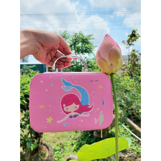 (Sử dụng thật & AN TOÀN) Bộ đồ chơi trang điểm cho bé gái cực đầy đủ, make up thật, dễ dàng làm sạch với nước