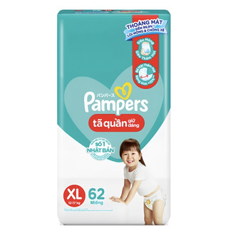 Tã quần pampers giữ dáng mới gói cực đại xl62