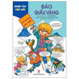 Sách -danh tác thế giới -đảo giấu vàng