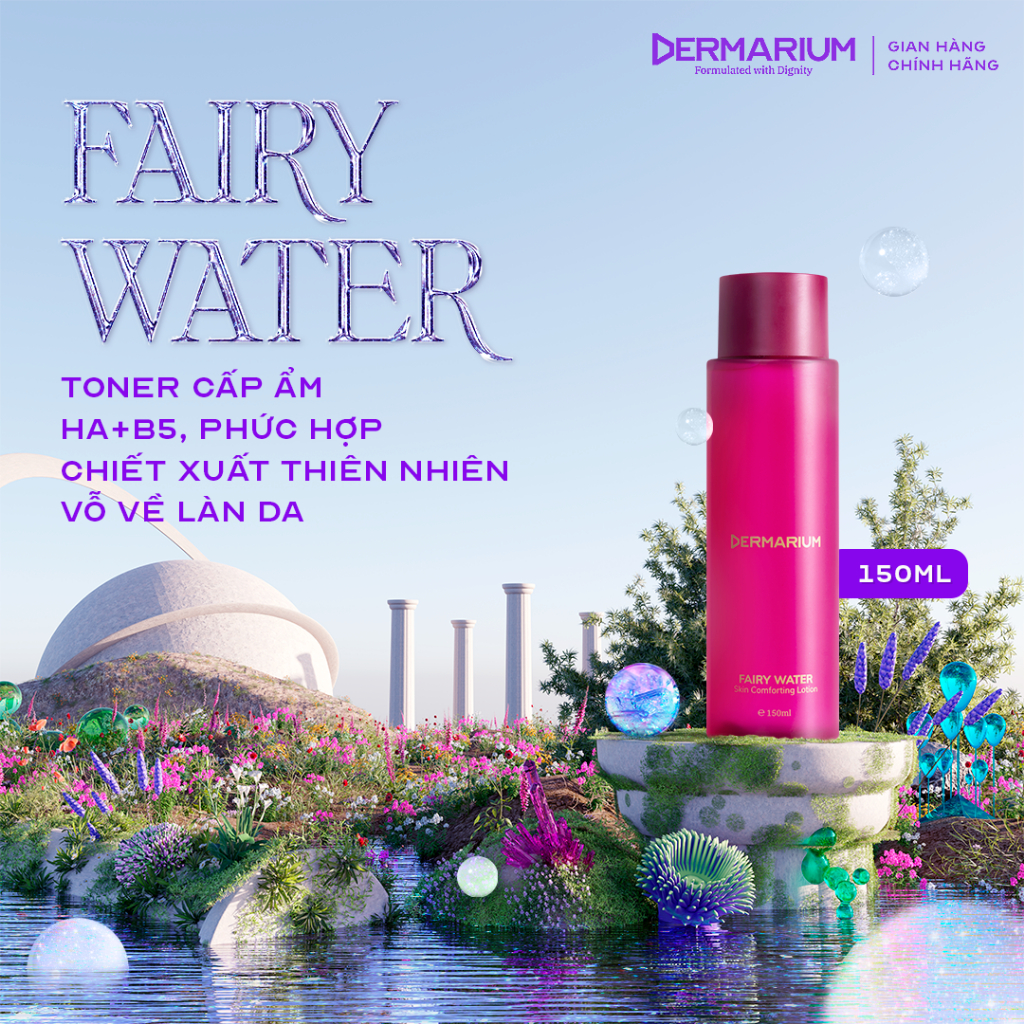 Toner Dermarium Fairy Water Cấp Ẩm Dung Tích 150ml