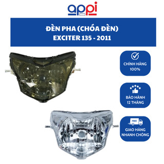 Đèn pha yamaha ex135-2011/ lc135 ii chính hãng appi