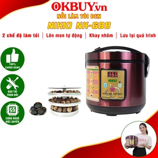 Máy Làm Tỏi Đen Gia Đình Nikio NK-688 - Đỏ Tím