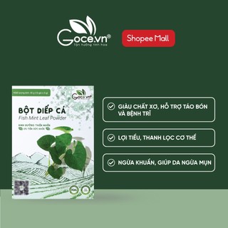 Bột diếp cá nguyên chất Goce - 45g (15 gói x 3g) ST