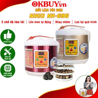 Máy làm tỏi đen tự động Nhật Bản Nikio NK-696 - 6 lít, làm 2kg tỏi đen