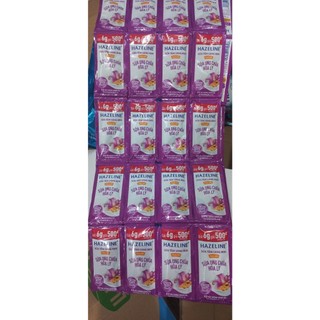 Combo 7 dây sữa tắm hazelin tím