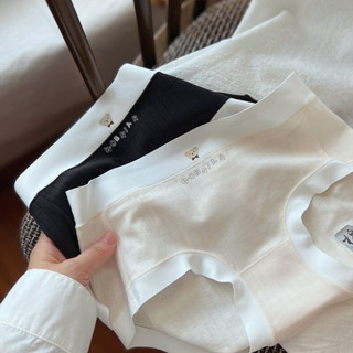 Quần Chip Nữ TAH In Họa Tiết Gấu Dễ Thương Thoải Mái Cotton Không Đường May