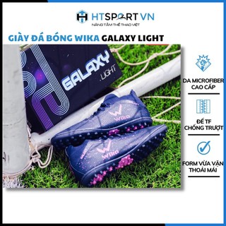 Giày đá bóng Wika Galaxy Light, Giày đá banh sân cỏ nhân tạo chính hãng Full Box