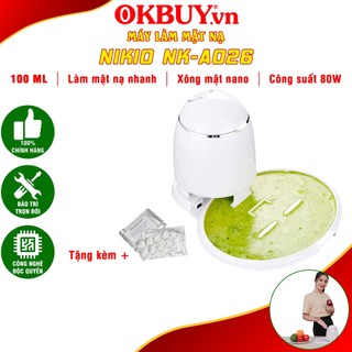 Máy Làm Mặt Nạ & Xông Hơi Nikio NK-A026